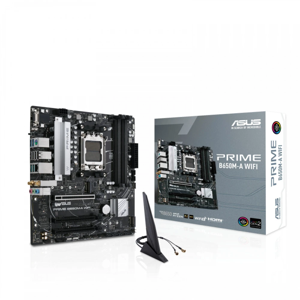 Материнская плата ASUS Prime B650M-A WiFi, AM5 — 5