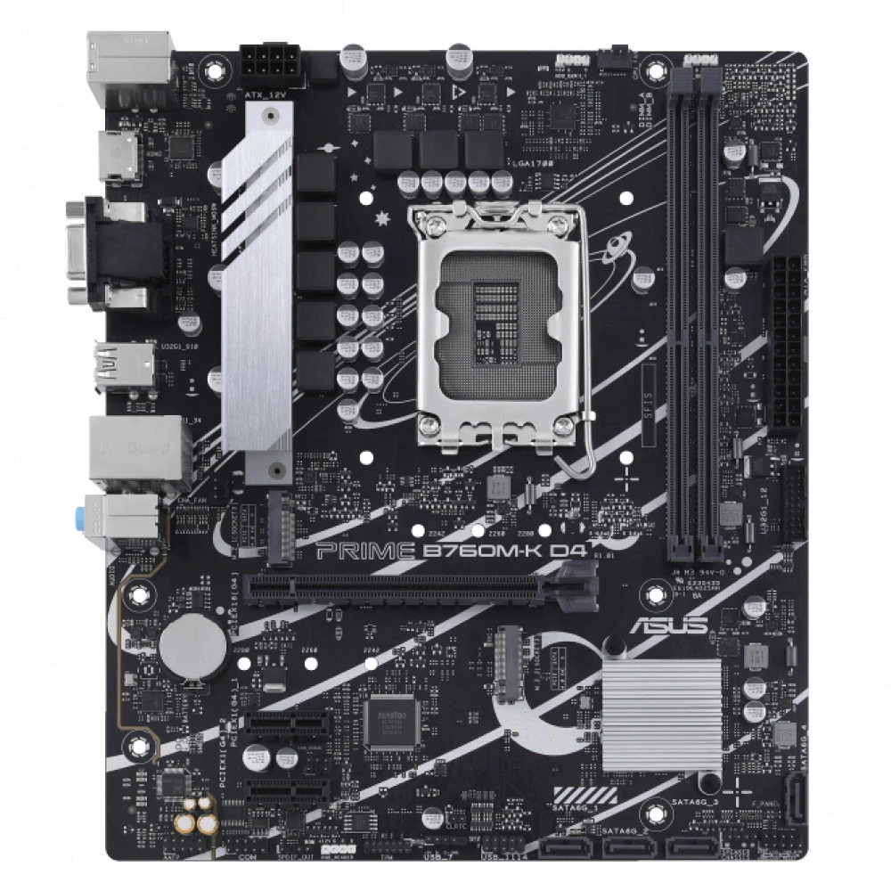 Материнская плата ASUS Prime B760M-K D4, LGA1700