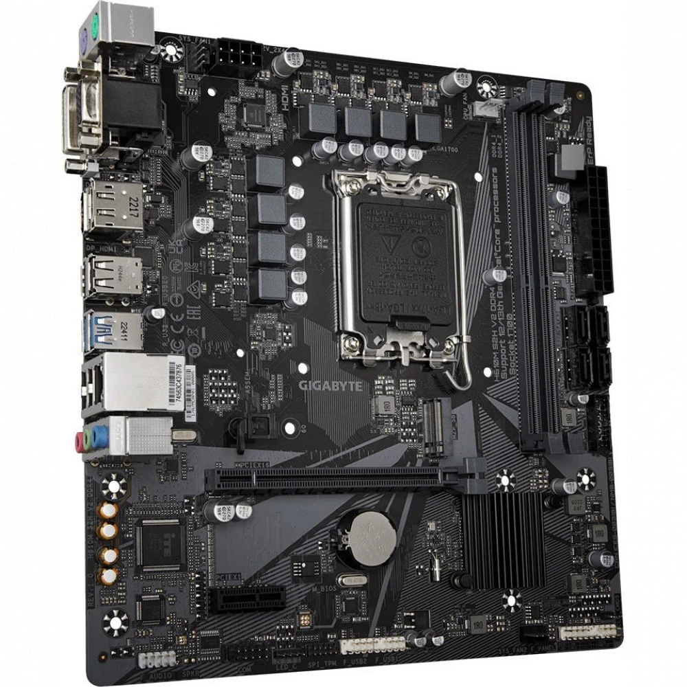 Материнская плата Gigabyte H610M S2H V2 DDR4, LGA1700