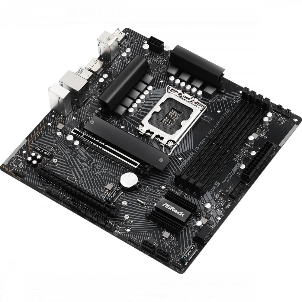 Материнская плата ASRock B760M PG Lighting, LGA1700 — 3