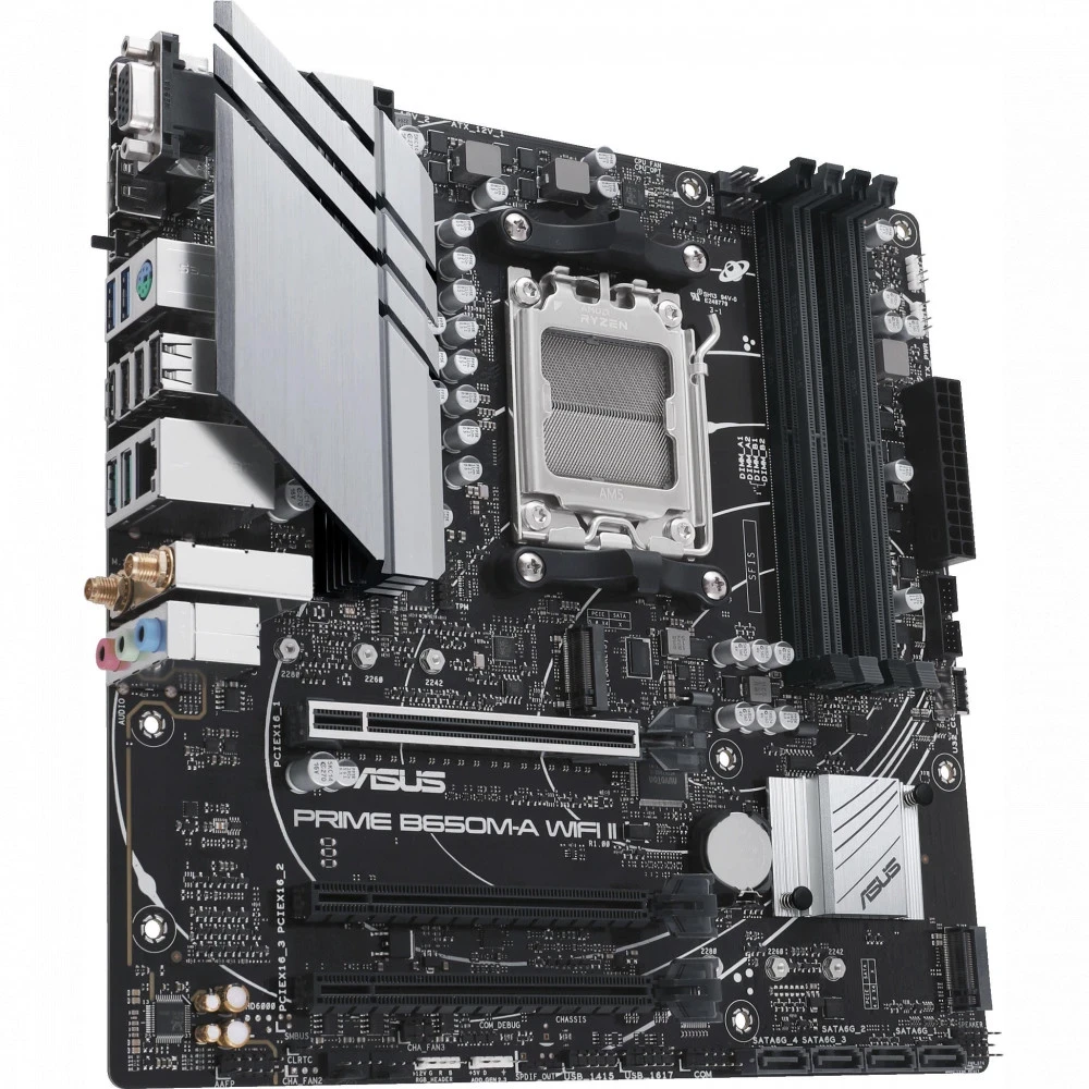 Материнская плата ASUS Prime B650M-A WiFi II, AM5 — 3
