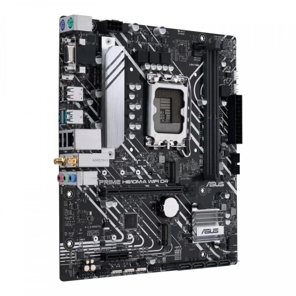 Материнская плата ASUS Prime H610M-A WiFi, LGA1700 — 2