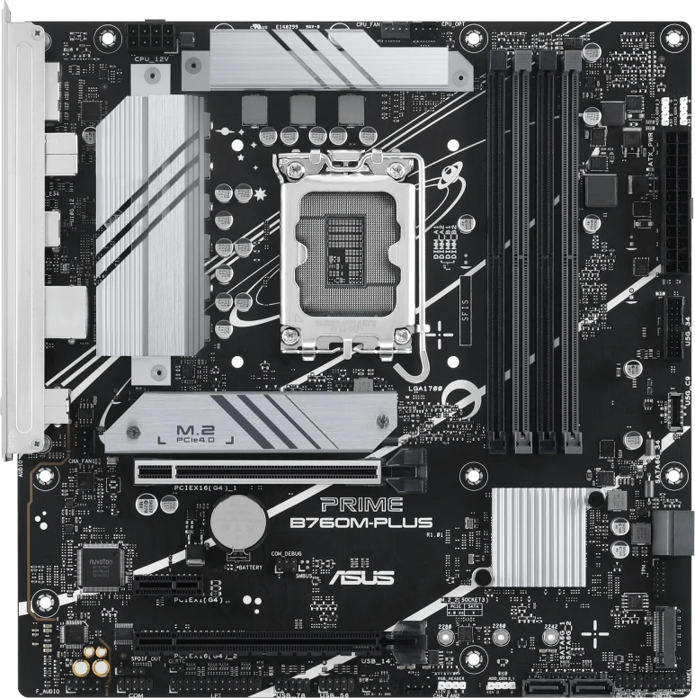 Материнская плата ASUS Prime B760M-Plus, LGA1700