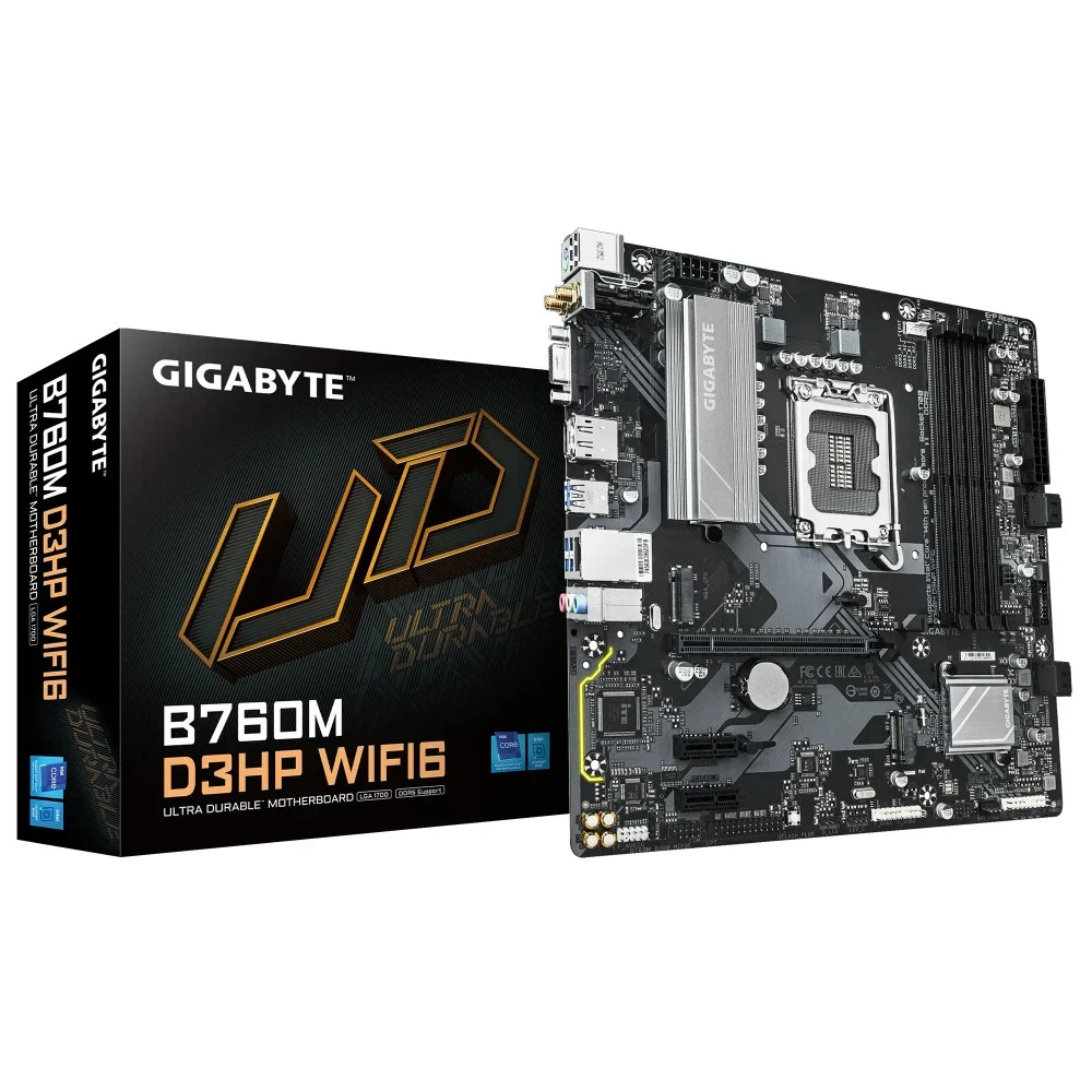 Материнская плата Gigabyte B760M D3HP WiFi6, LGA1700