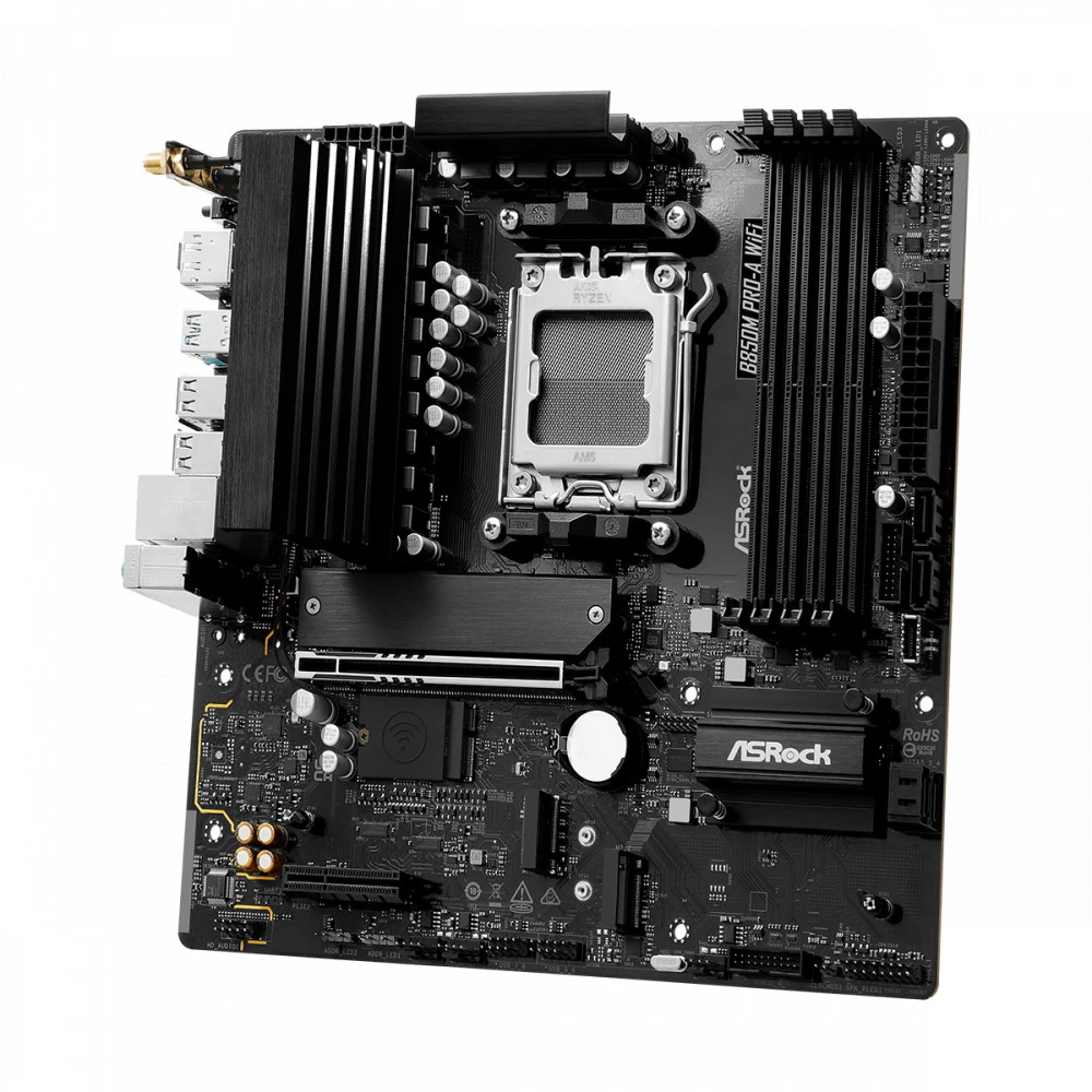 Материнская плата ASRock B850M PRO-A WIFI, AM5 — 2