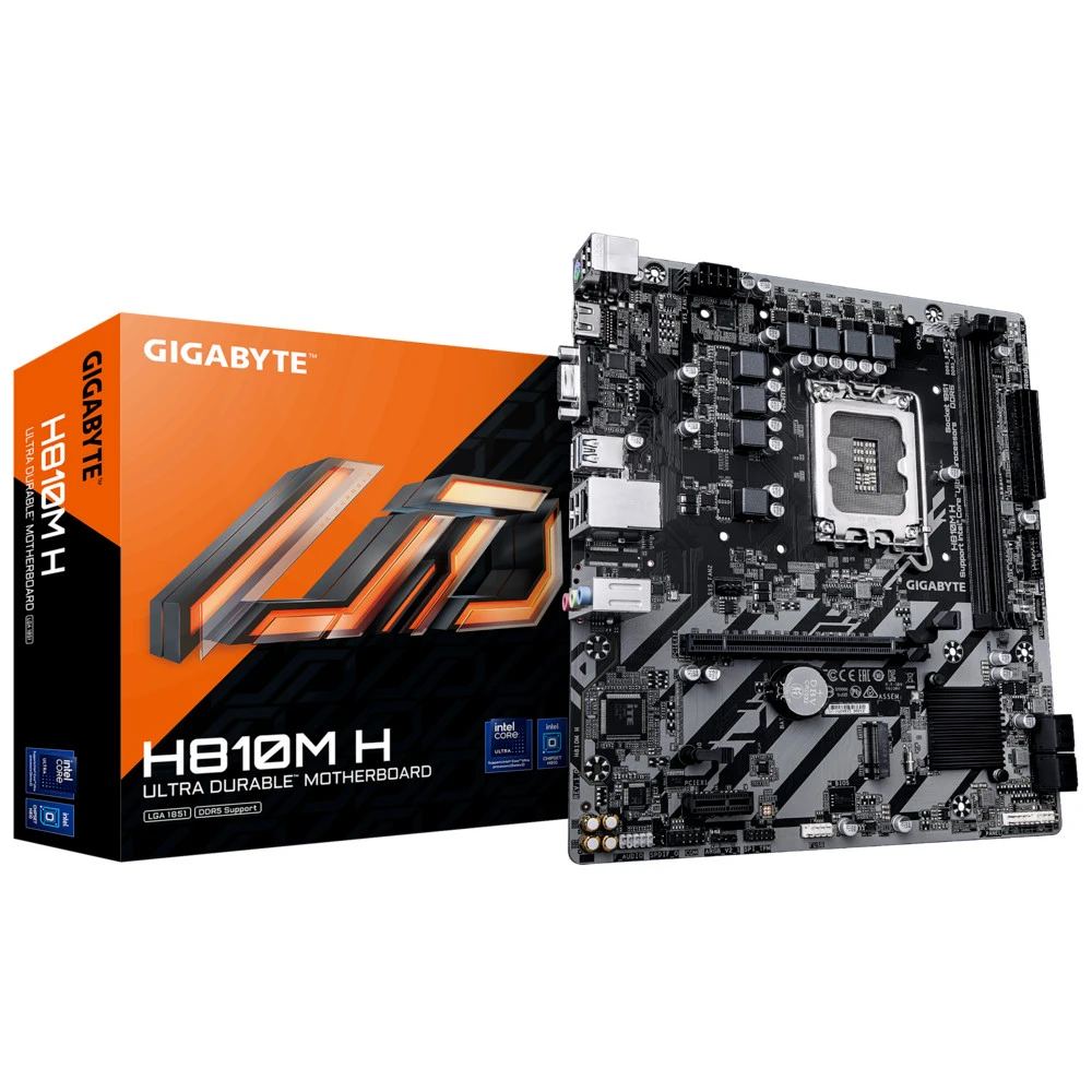 Материнская плата Gigabyte H810M H, LGA1851 — 4