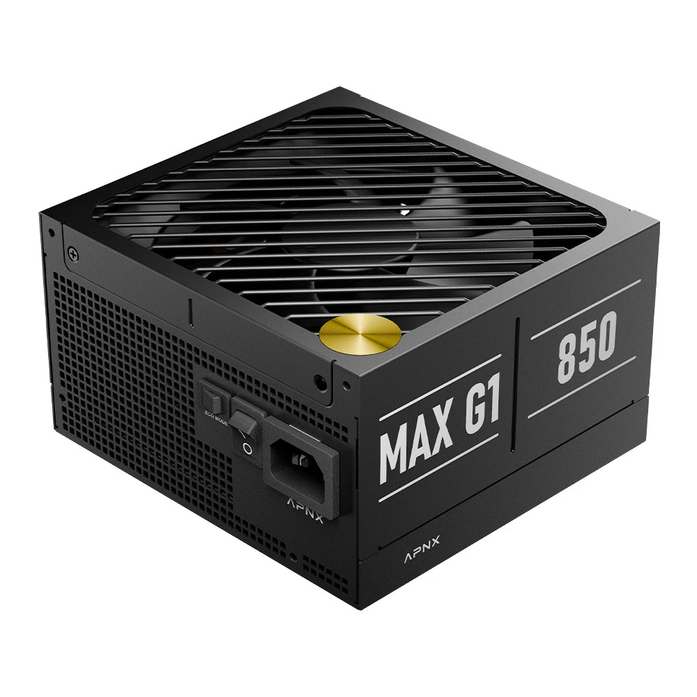БП ATX 850W APNX Max G1 850, Gold, 20+4/20+4+8/24+4/24+8, 13.5cm, 2x6+2p PCI-E