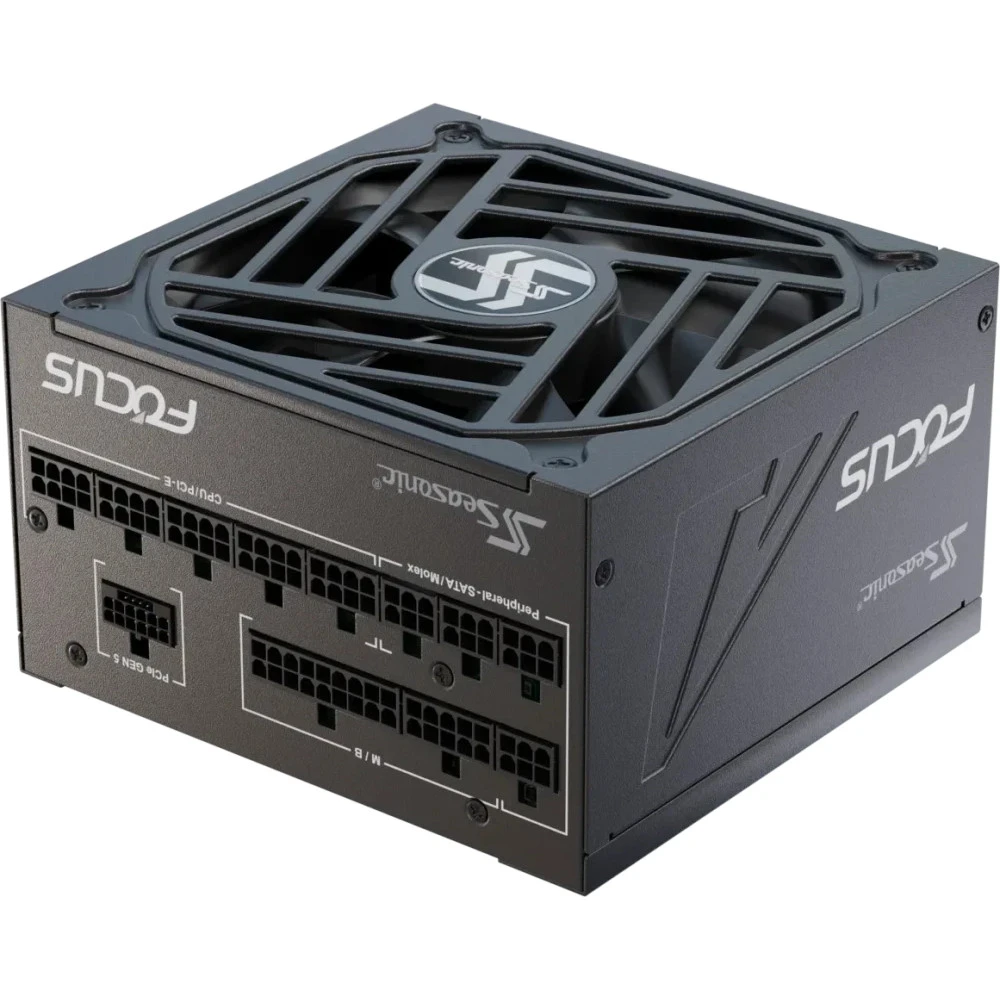 БП ATX 850W Seasonic Focus с-V4, Gold, 20+4/20+4+8/24+4/24+8, 13.5cm, 2x6+2p PCI-E — 2