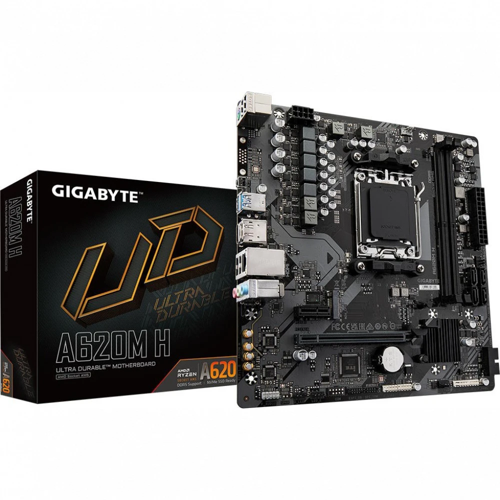 Материнская плата Gigabyte A620M H, AM5 (REV 2.0) — 5
