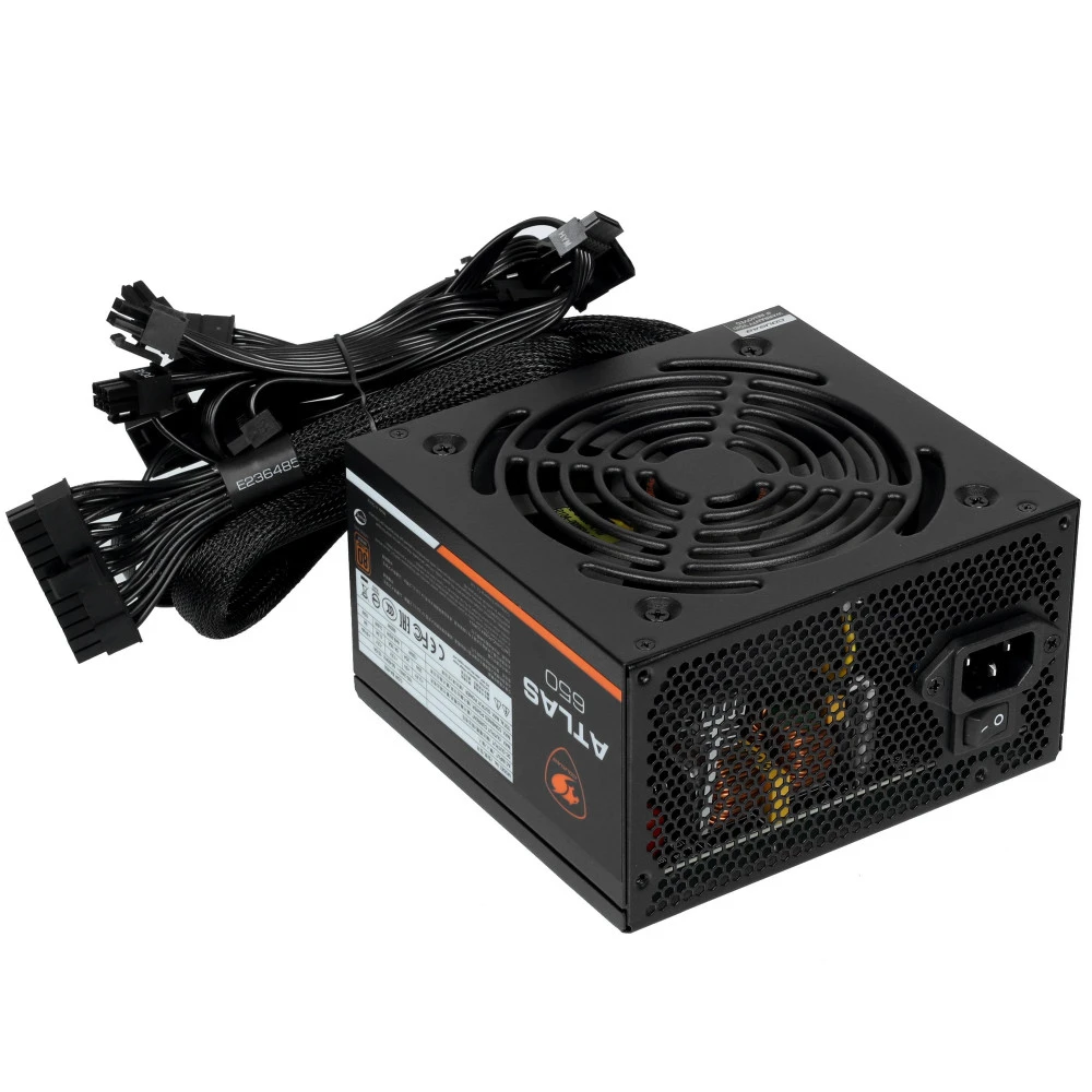 Блок питания COUGAR ATLAS 650 PSU, 80 plus Bronze, 650W (ATX 3.1) — 3