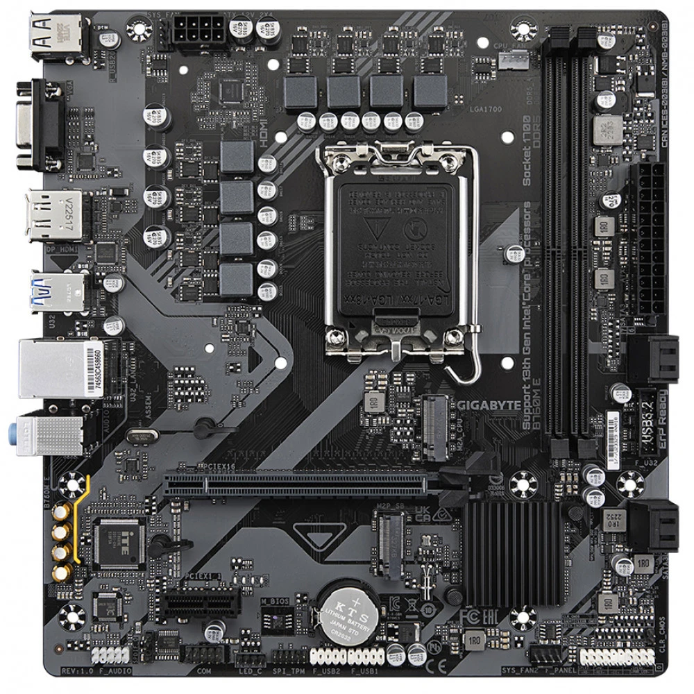 Материнская плата Gigabyte B760M E, LGA1700