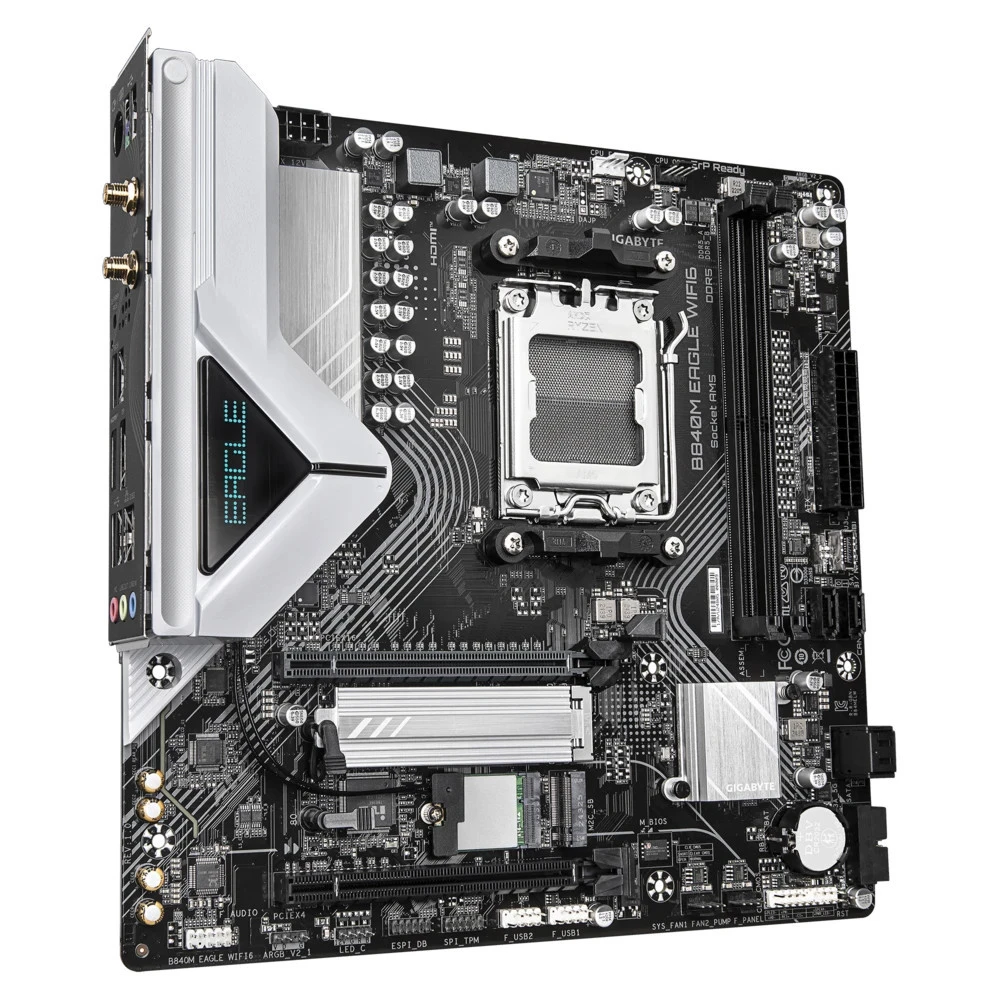 Материнская плата Gigabyte B840M Eagle WiFi6, AM5 — 2