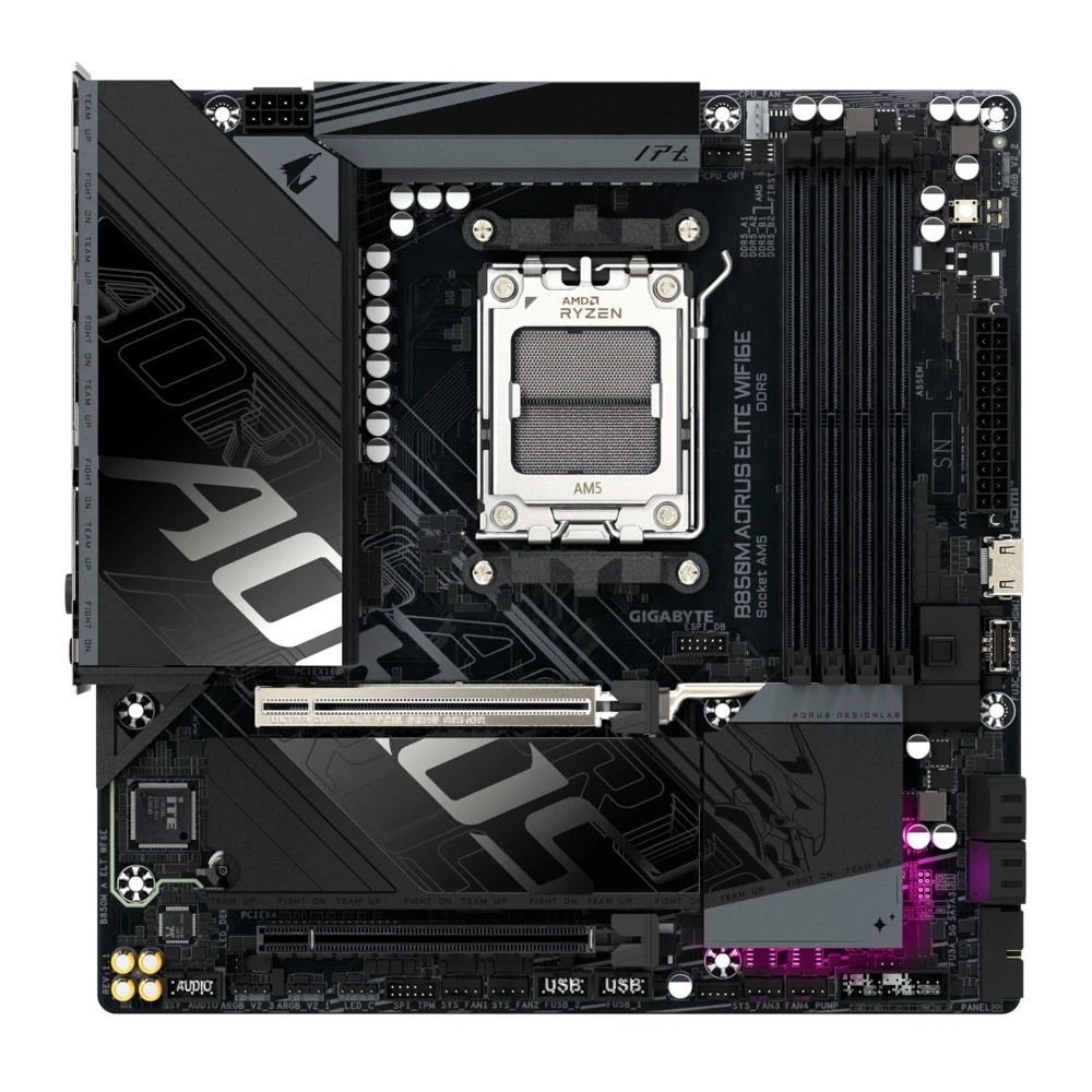 Материнская плата Gigabyte B850M Aorus Elite WiFi6E, AM5 (REV1.1)