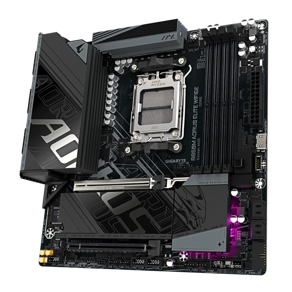 Материнская плата Gigabyte B850M Aorus Elite WiFi6E, AM5 (REV1.1) — 2