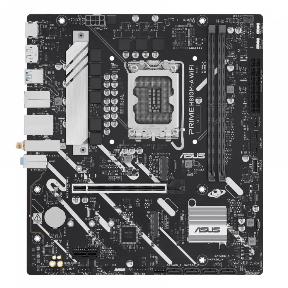 Материнская плата ASUS Prime H810M-A WiFi, LGA1851
