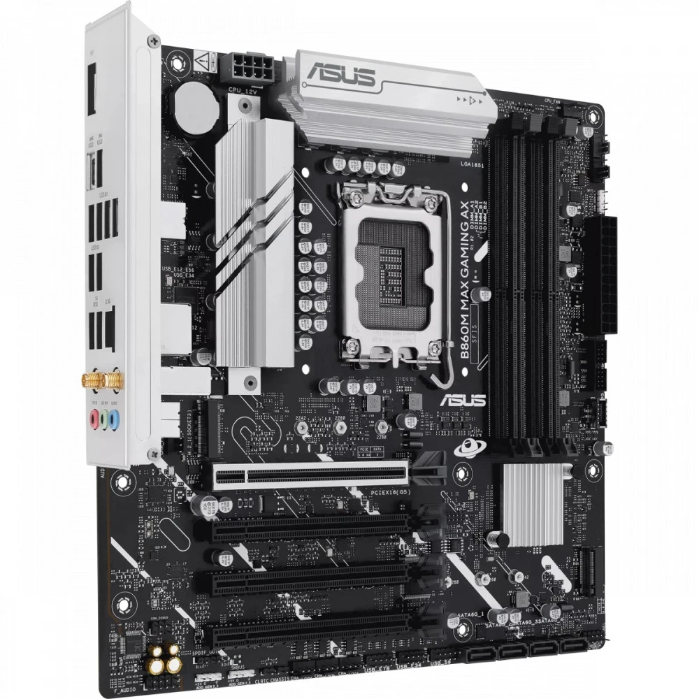 Материнская плата ASUS B860M Max Gaming AX, LGA1851 — 2