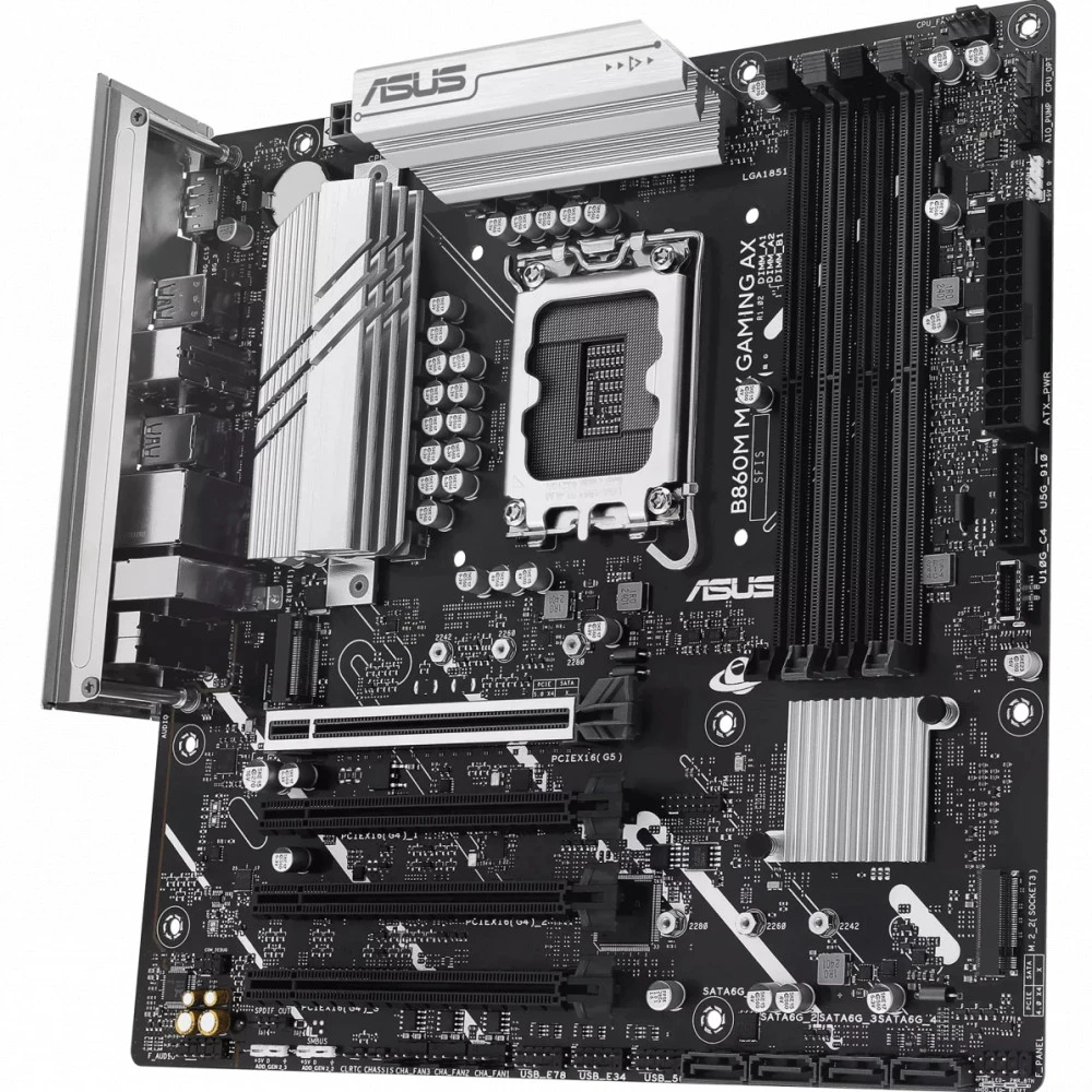 Материнская плата ASUS B860M Max Gaming AX, LGA1851 — 3