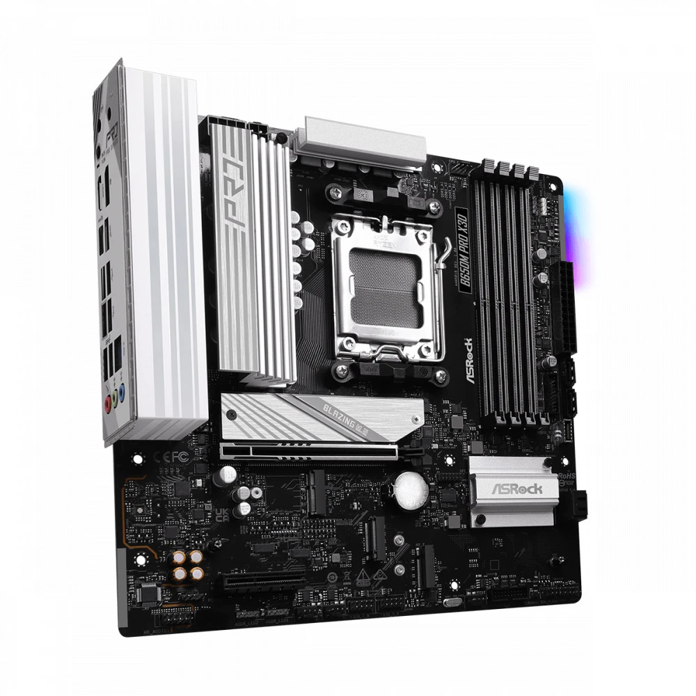 Материнская плата ASRock B650M Pro X3D, AM5 — 3
