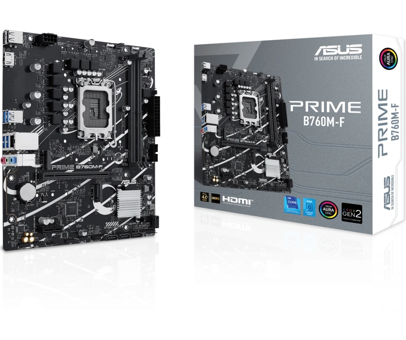 Материнская плата ASUS Prime B760M-F, LGA1700