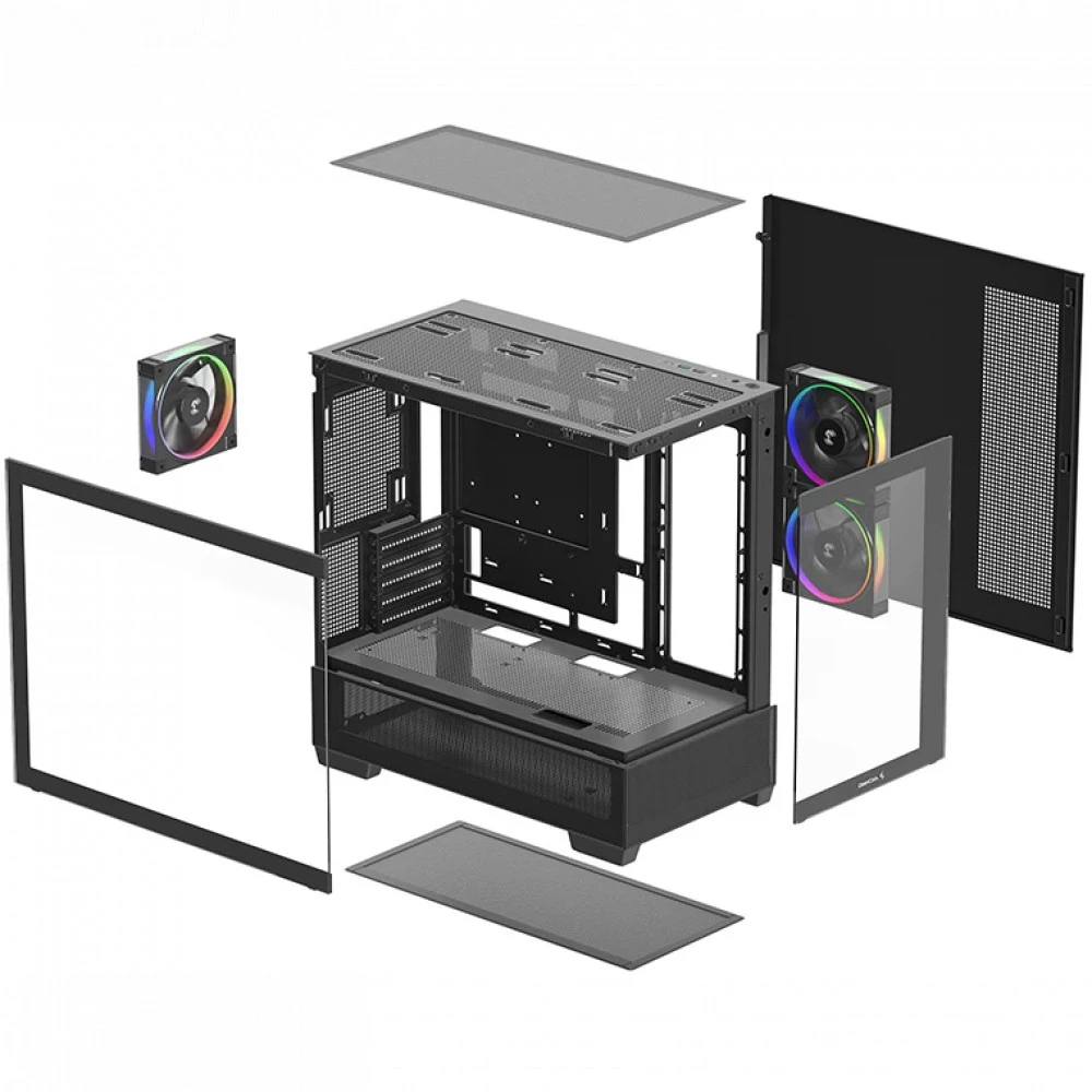 Корпус DeepCool CG380 3F, Black — 5