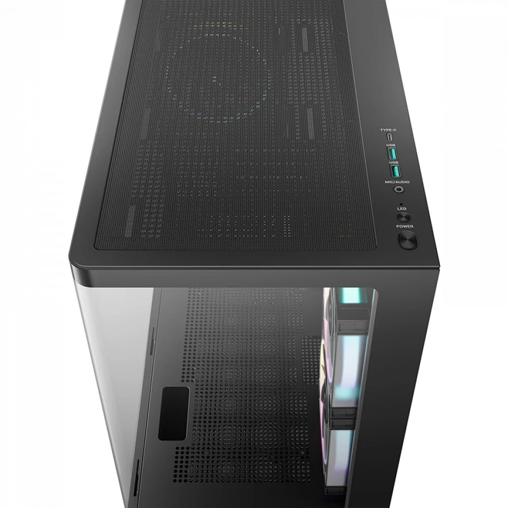 Корпус DeepCool CG380U 3F, Black — 3