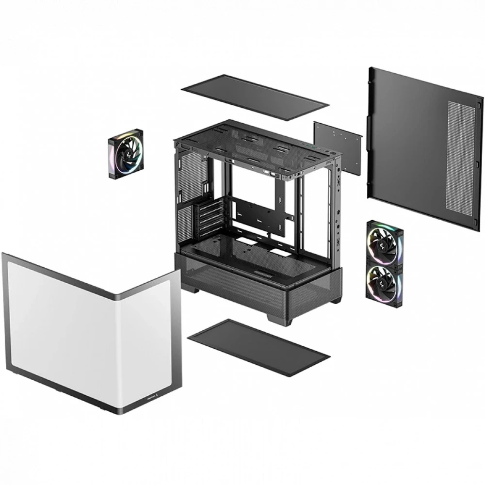 Корпус DeepCool CG380U 3F, Black — 5