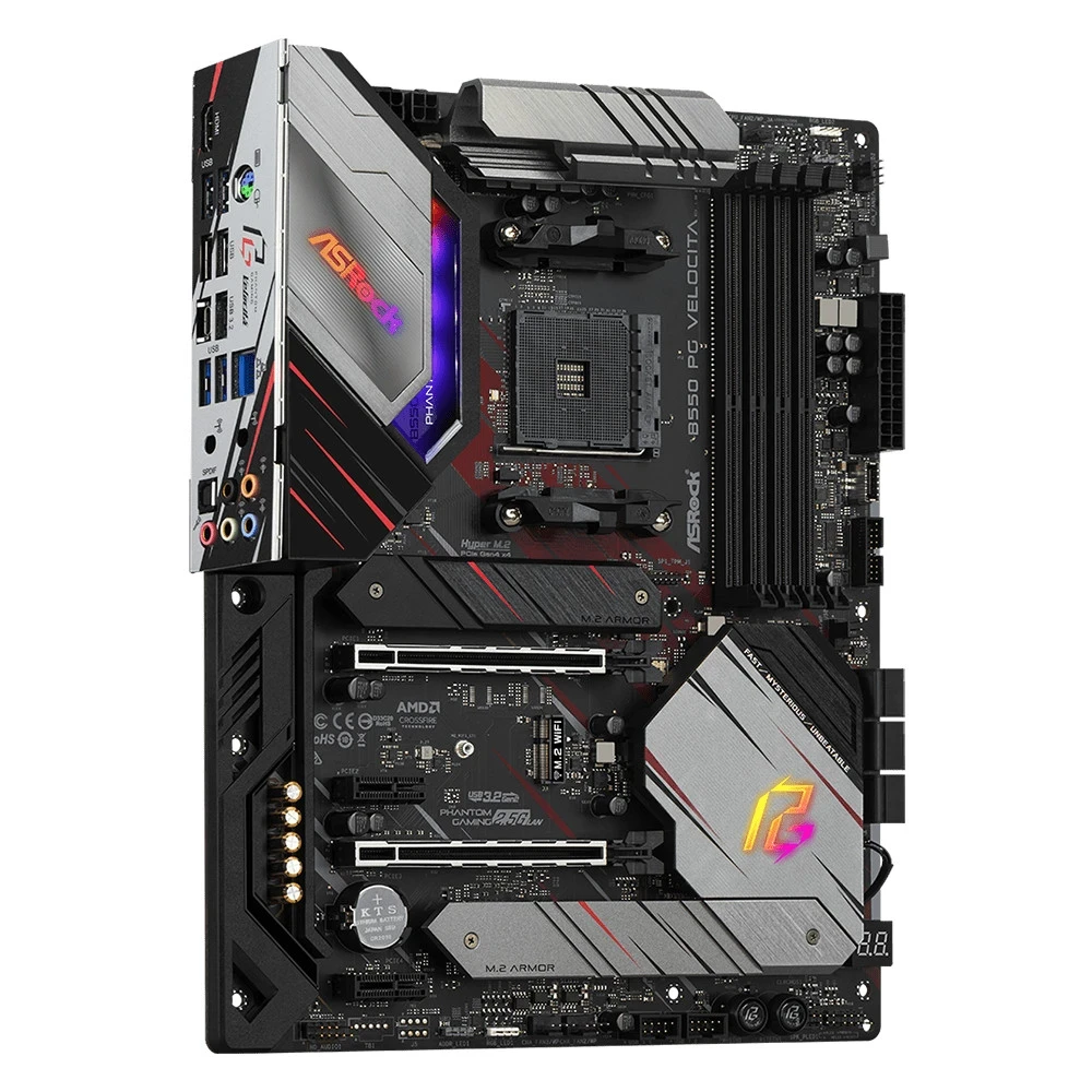 Материнская плата ASRock B550 PG Velocita, AM4 — 2