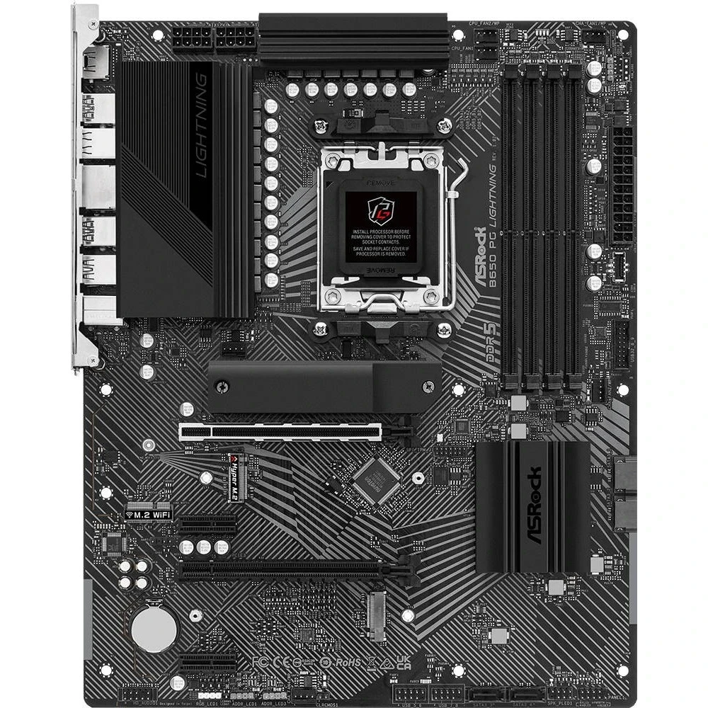 Материнская плата ASRock B650 PG Lightning, AM5