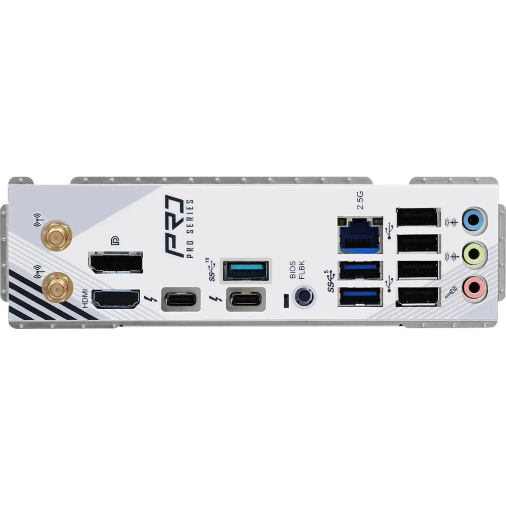 Материнская плата ASRock Z890 Pro RS WiFi White, LGA1851 — 4