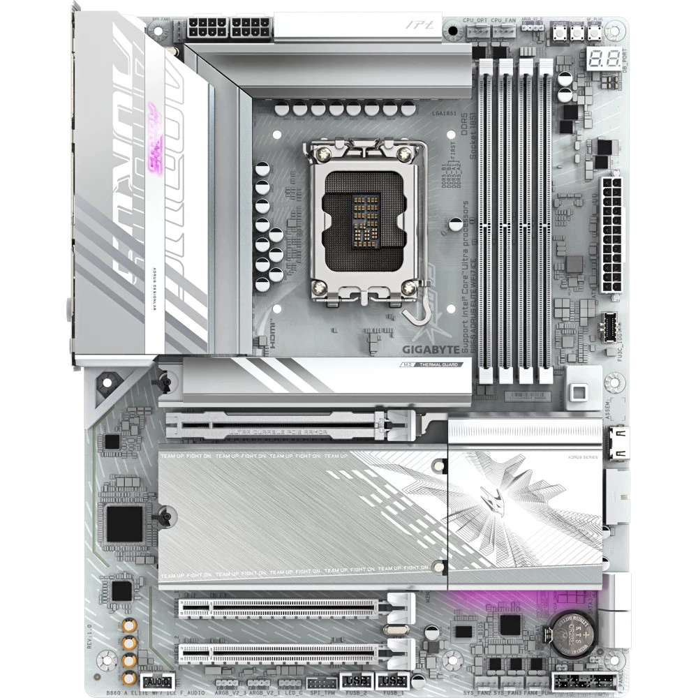 Материнская плата Gigabyte B860 Aorus Elite WiFi7 ICE, LGA1851