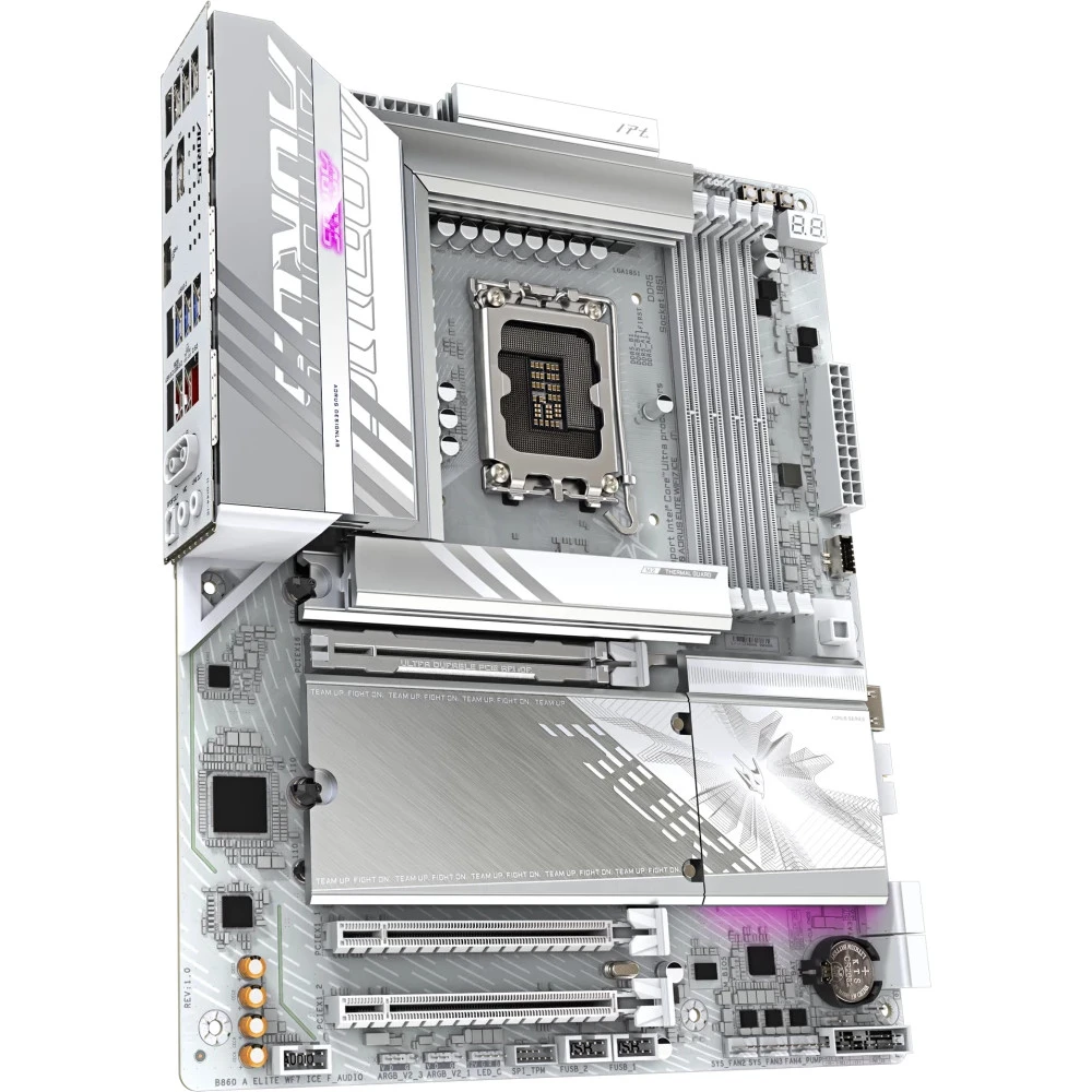 Материнская плата Gigabyte B860 Aorus Elite WiFi7 ICE, LGA1851 — 2