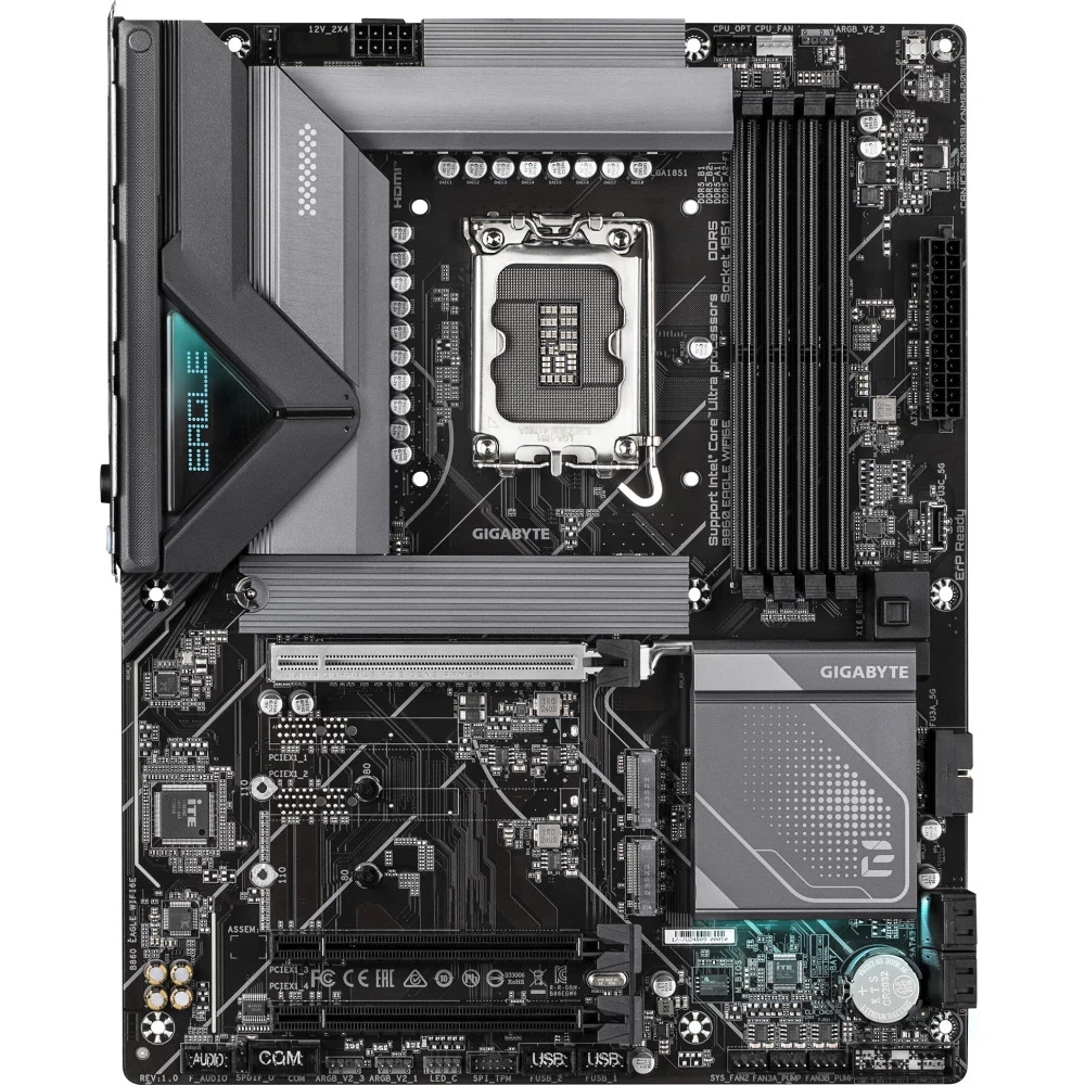 Материнская плата Gigabyte B860 EAGLE WiFi6E, LGA1851, ATX — 4