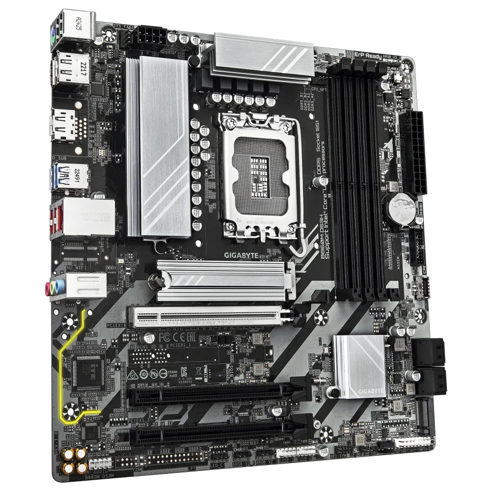 Материнская плата Gigabyte B860M DS3H, LGA1851 — 2
