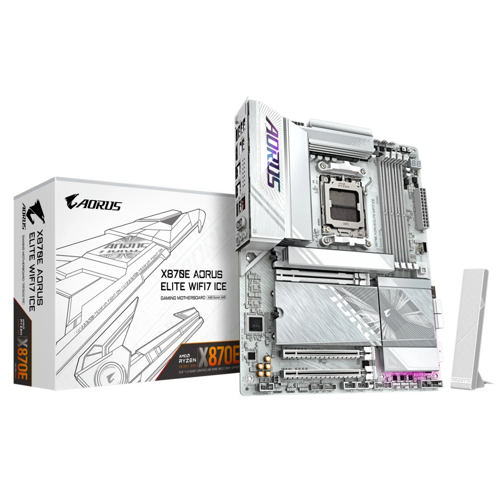 Материнская плата Gigabyte X870E Aorus Elite WiFi7 ICE, AM5