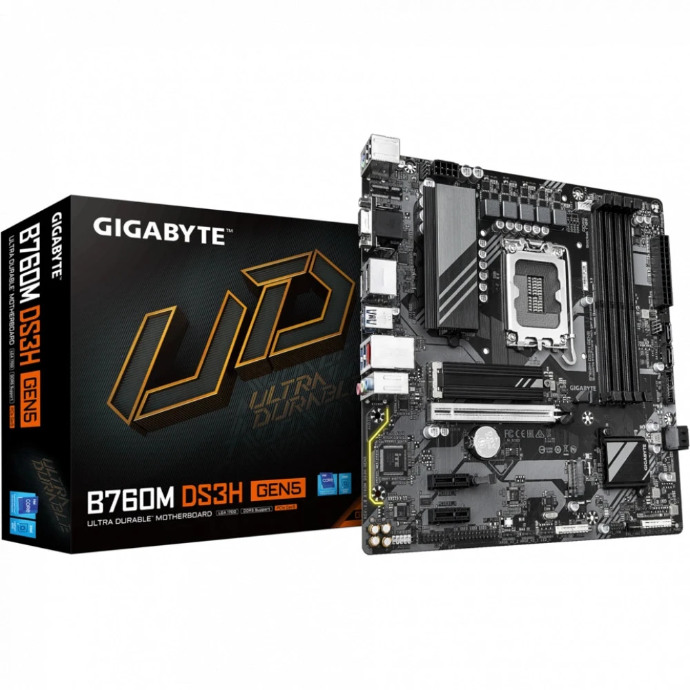 Материнская плата Gigabyte B760 DS3H Gen5, LGA1700 — 4
