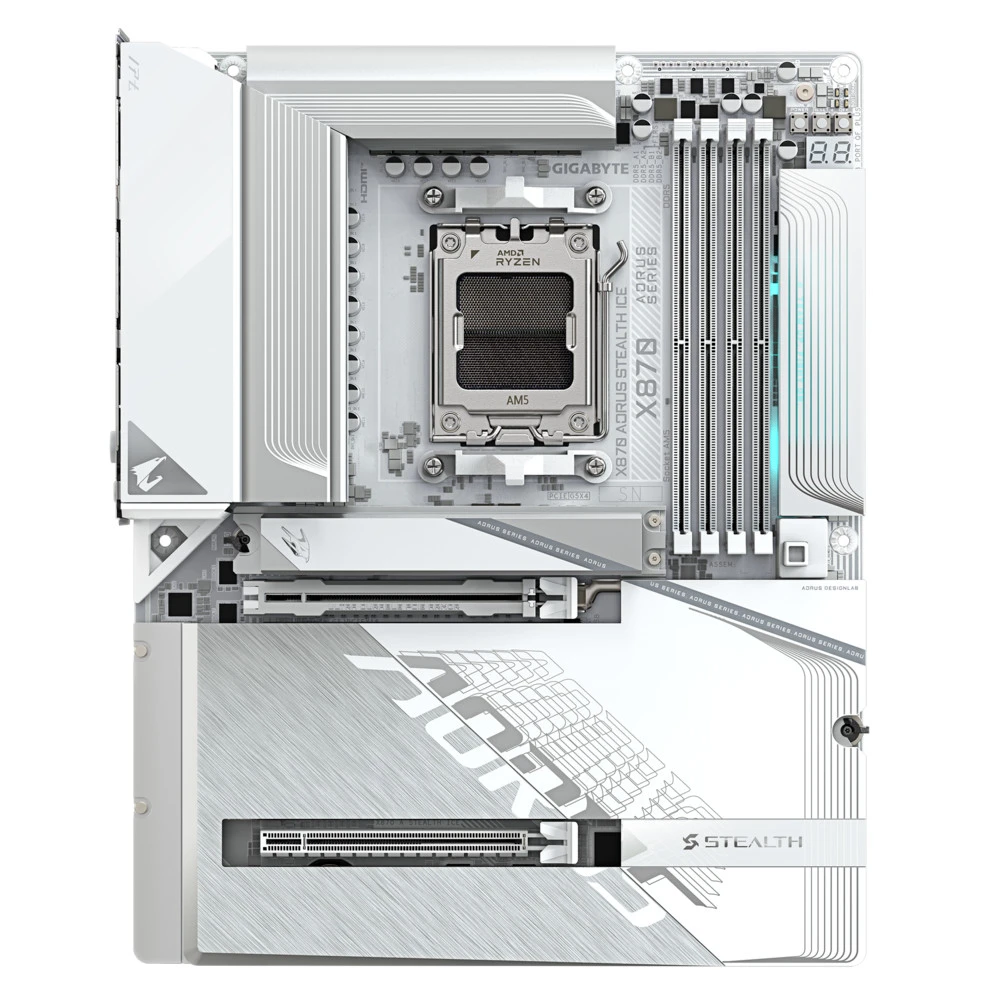 Материнская плата Gigabyte X870 Aorus Stealth ICE, AM5 — 2