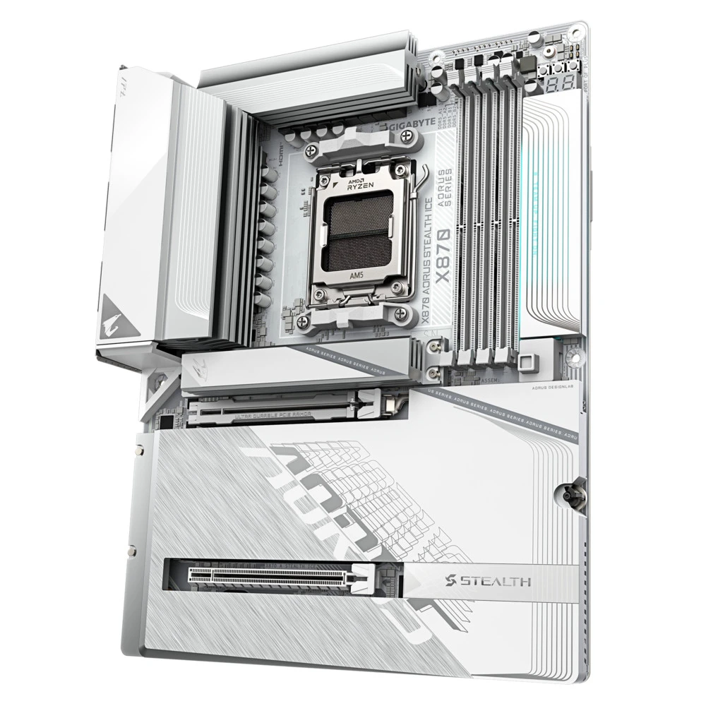 Материнская плата Gigabyte X870 Aorus Stealth ICE, AM5 — 5