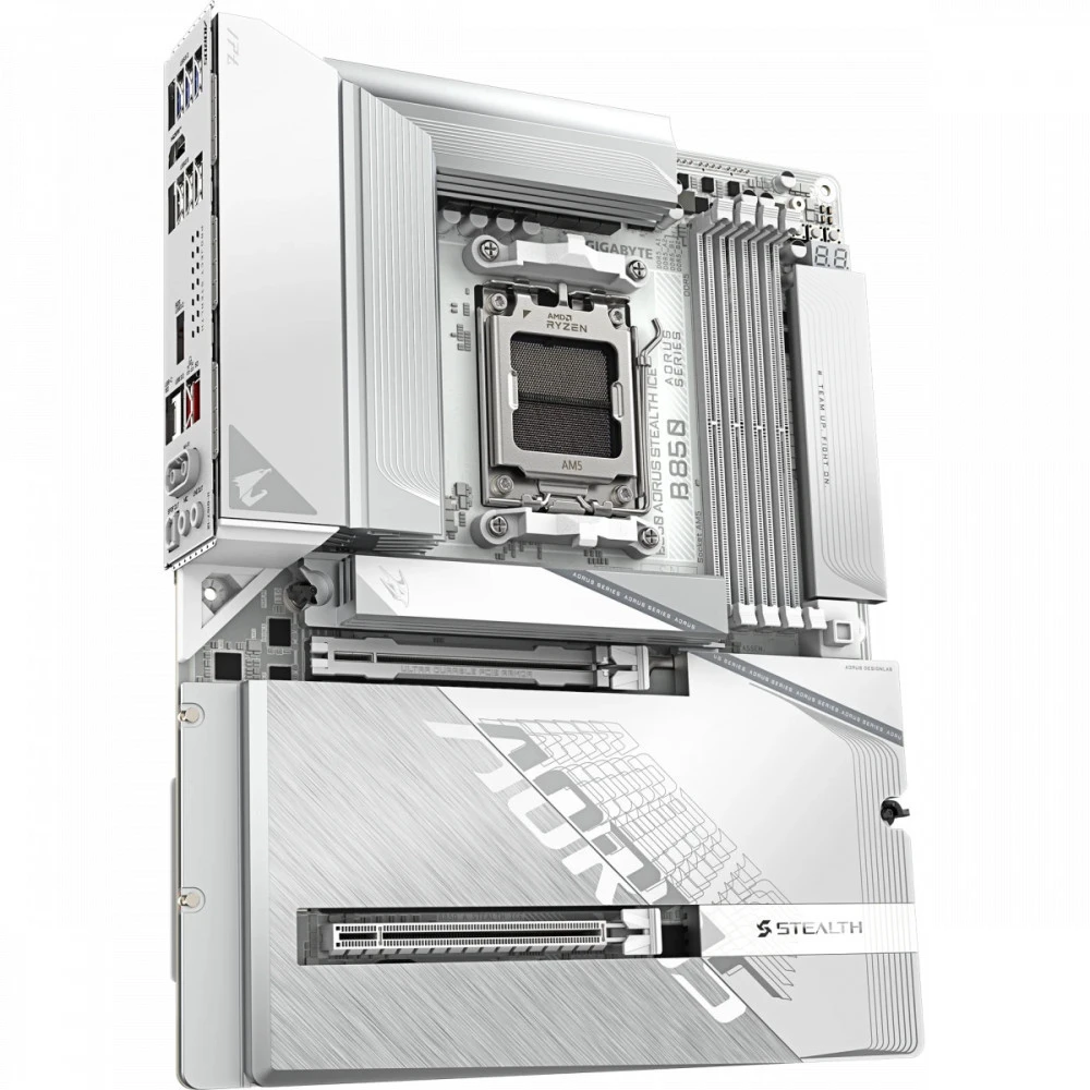 Материнская плата Gigabyte B850 Aorus Stealth Ice, AM5 — 3