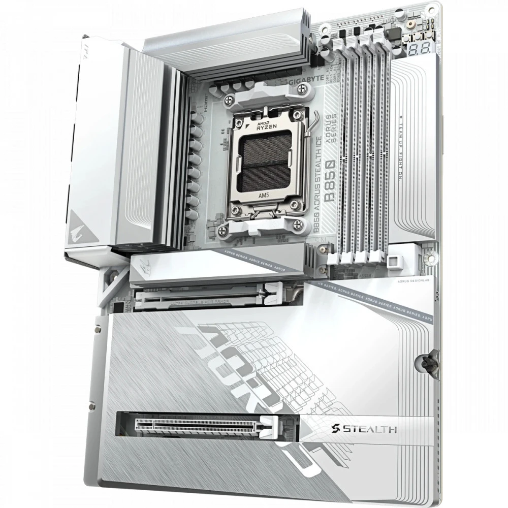 Материнская плата Gigabyte B850 Aorus Stealth Ice, AM5 — 4