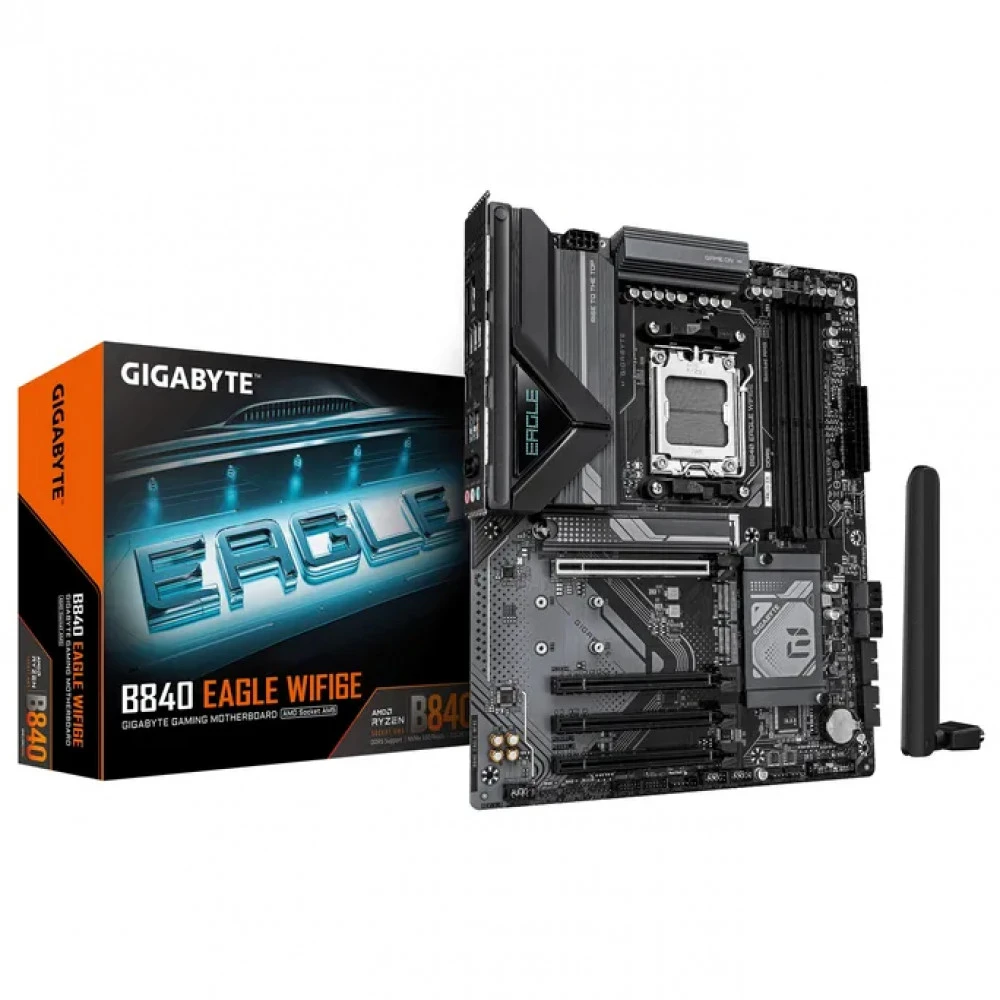 Материнская плата Gigabyte B840 Eagle WiFi6E, AM5 — 4