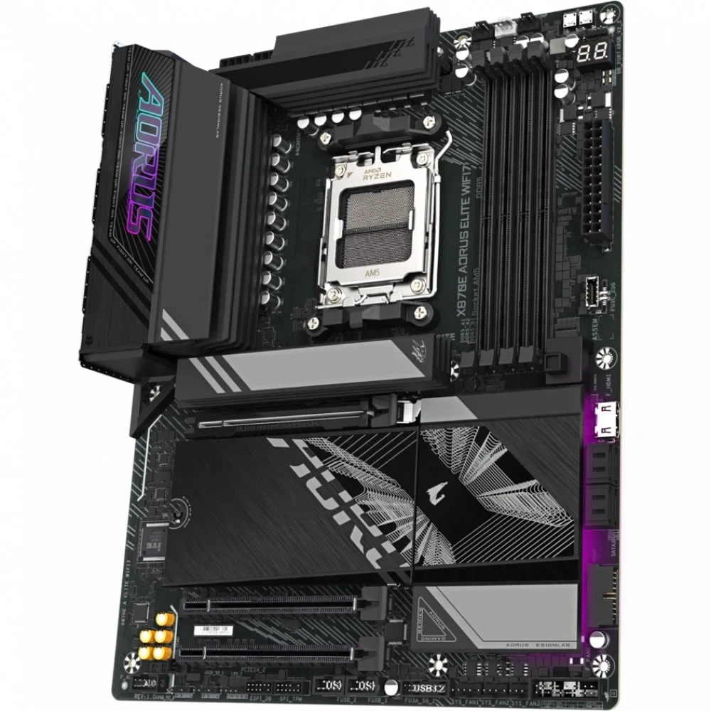 Материнская плата Gigabyte X870E Aorus Elite WiFi7 (REV1.2), AM5 — 3