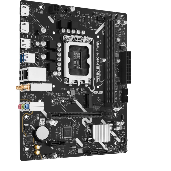Материнская плата ASUS Prime H610M-F WiFi, LGA1700 — 2