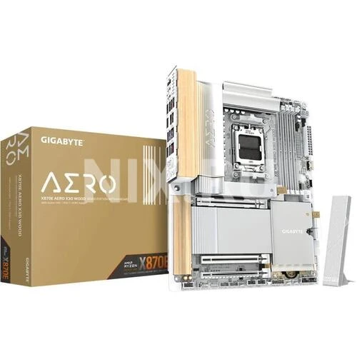 Материнская плата Gigabyte X870E Aero X3D Wood, AM5