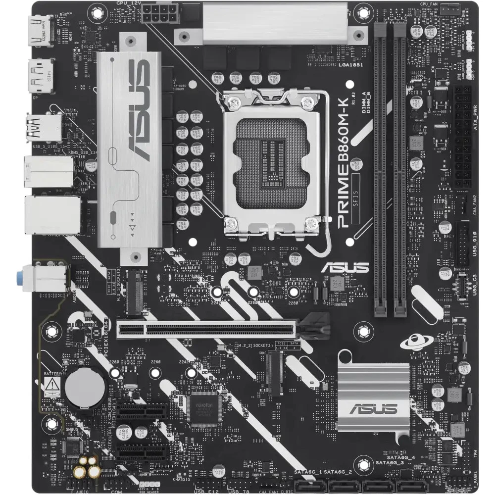 Материнская плата ASUS Prime B860M-K, LGA1851