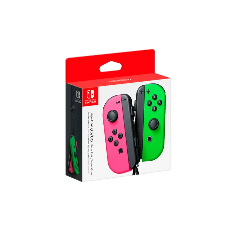 Геймпад Nintendo Joy-Con, розовый/зелёный, для Nintendo Switch — 2