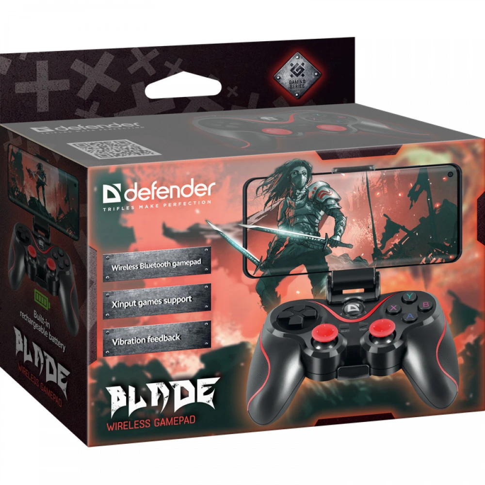 Геймпад Defender Blade, 12 кнопок, 4-поз джойстик, 2 D-Pad, USB — 4