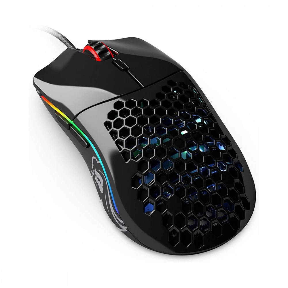 Мышь Glorious Model O Minus GOM-GBlack, Glossy Black, USB — 2