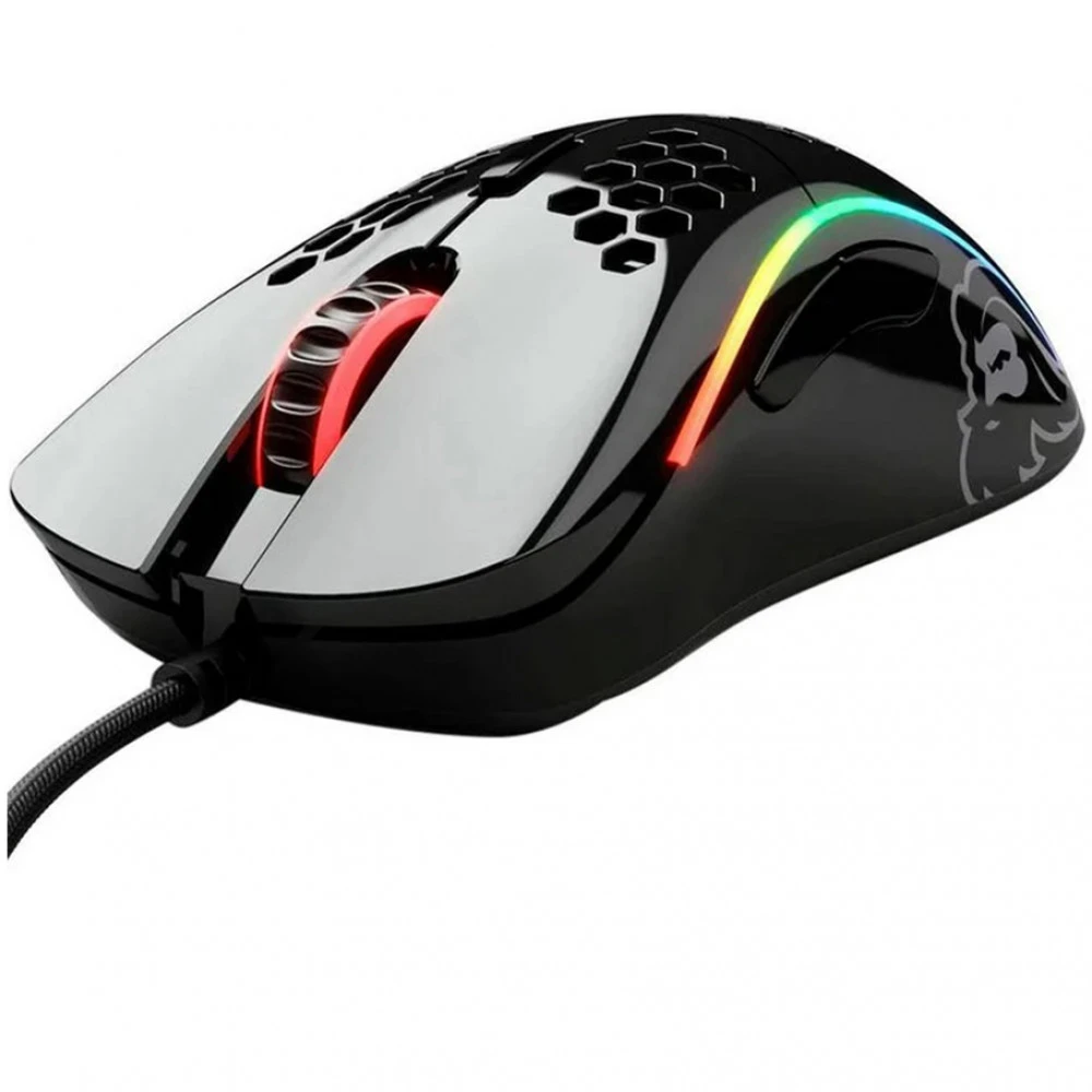 Мышь Glorious Model D Minus GLO-MS-DM-GB, Glossy Black, USB — 2
