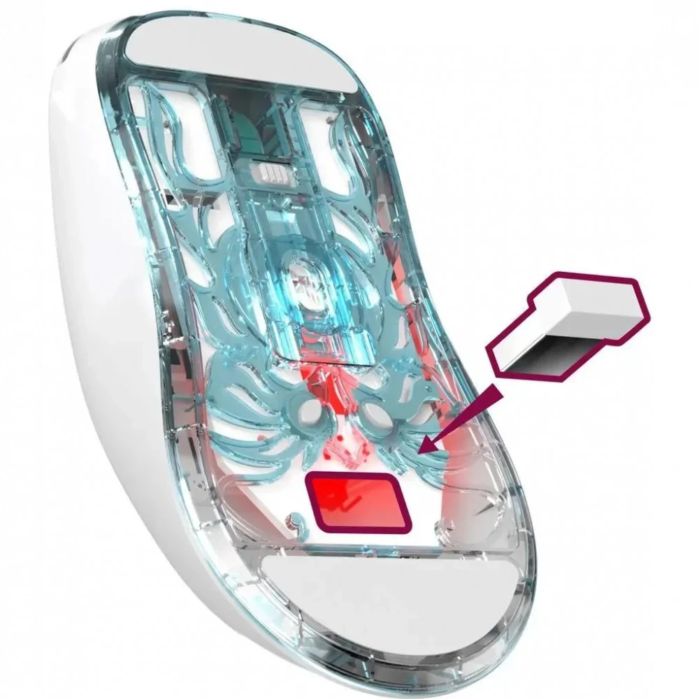 Мышь Defender Fame GM-516, White, Bluetooth, USB — 2