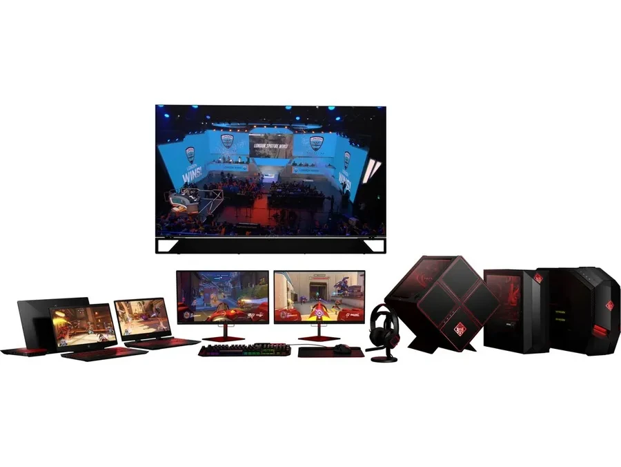 Коврик HP OMEN Outpost, USB-A, беспроводная зарядка — 2